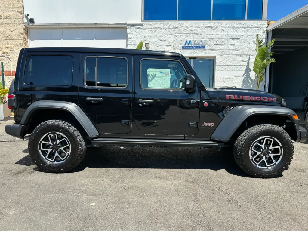 Jeep Wrangler rental in Ibiza