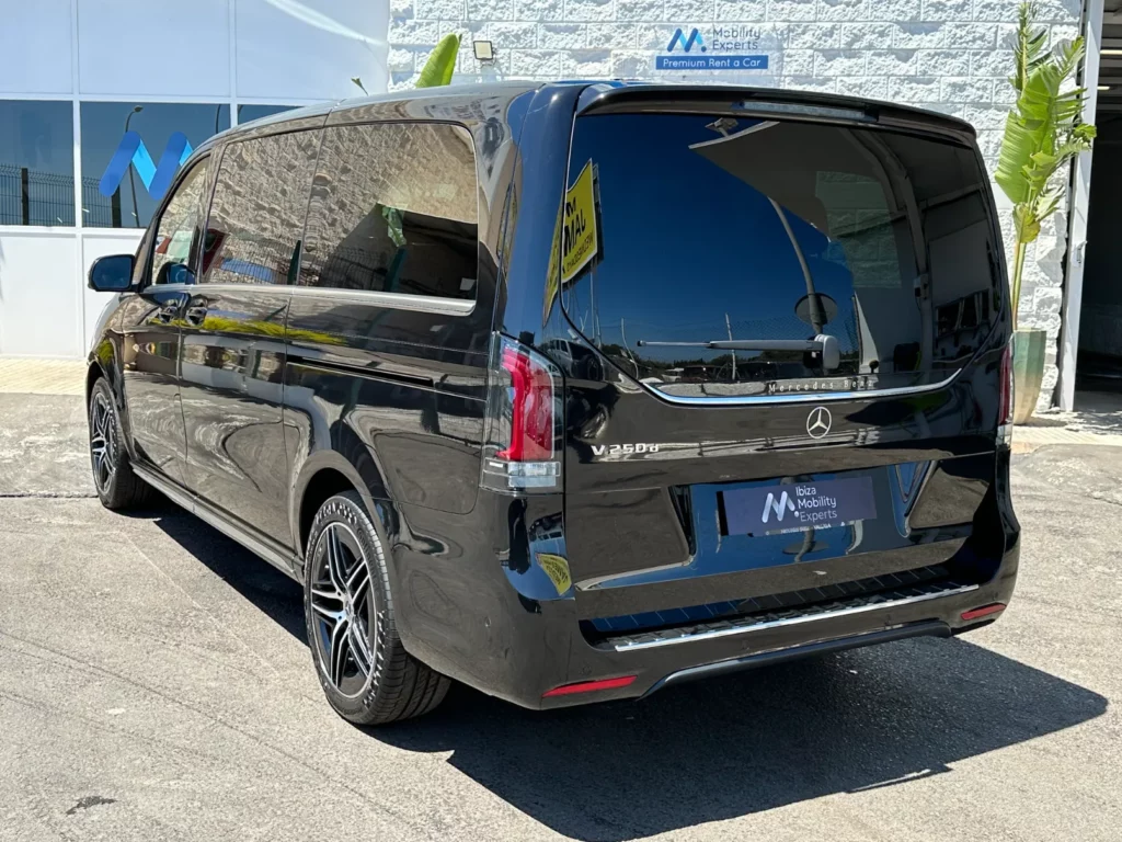 Mercedes V Class rental in Ibiza