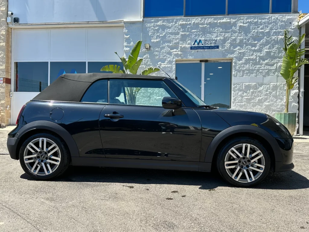 Mini Cabrio rental in Ibiza
